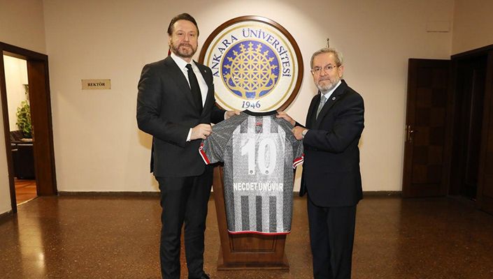 Genel Sekreterimiz Uğur Fora’dan Ankara Üniversitesi Rektörü Prof.Dr. Necdet Ünüvar’a Ziyaret