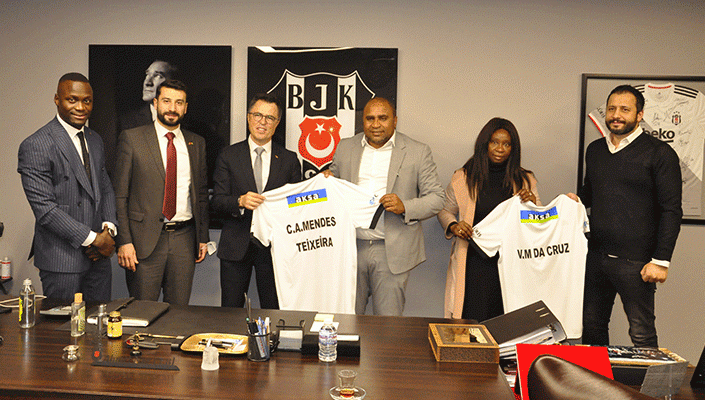 Gine-Bissau Futbol Federasyonu Başkanı C. A. Mendes Teixeira’dan Kulübümüze Ziyaret