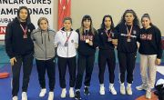  Güreş Takımımız, Ömer Topuz Büyük Kadınlar Türkiye Şampiyonası’nda Dördüncü Oldu
