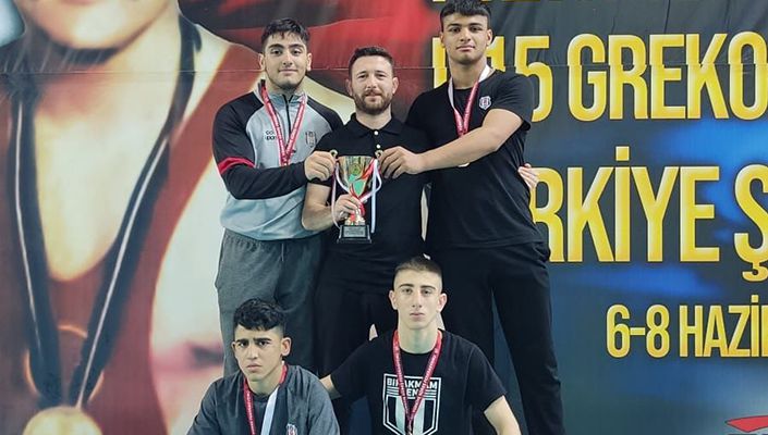 Güreş Takımımızdan Üç Türkiye Şampiyonluğu