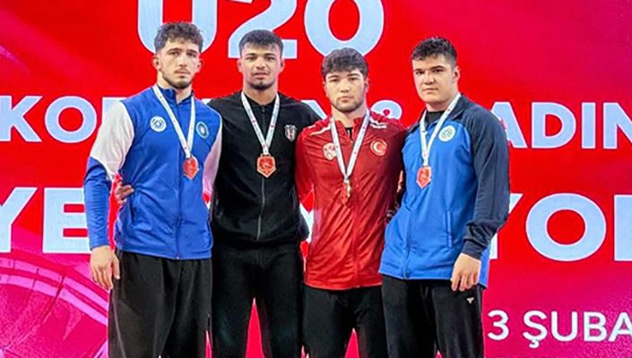 Güreş Takımımızın Sporcularından Bir Altın ve İki Gümüş Madalya