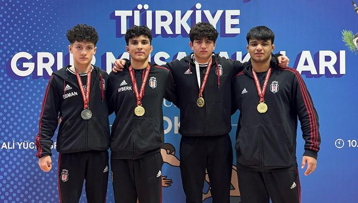 Güreş Takımımızın Sporcularından Üç Altın Bir Gümüş Madalya