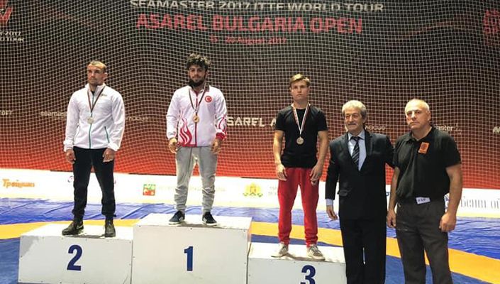 Güreşçimiz Adem Burak Uzun, Balkan Şampiyonu Oldu