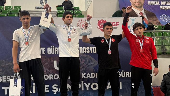 Güreşçimiz Cemal Yiğit Purcu Türkiye Şampiyonu Oldu
