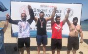 Güreşçimiz Ufuk Yılmaz, Türkiye Plaj Güreşi Şampiyonası’nda İkinci Oldu