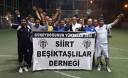 Siirt Beşiktaşlılar Derneği Halı Saha Turnuvası Düzenledi