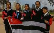 Beşiktaş cross country girls team wins regional league race in Bursa