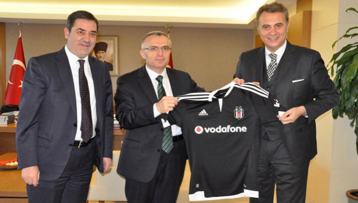 Başkanımız Fikret Orman, Maliye Bakanı Naci Ağbal'ı Ziyaret Etti