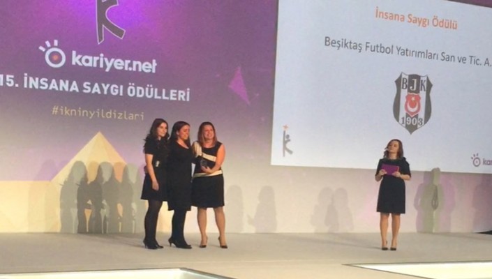Kariyer.net’ten Kulübümüze İnsana Saygı Ödülü
