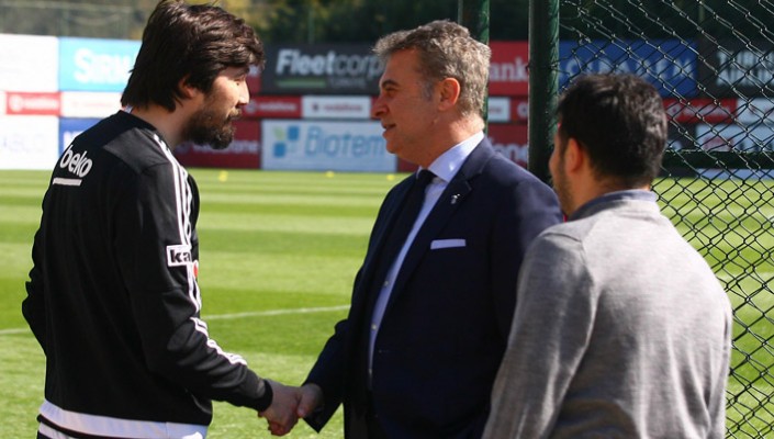 Başkanımız Fikret Orman’dan Futbol Takımımıza Moral ve Motivasyon Desteği