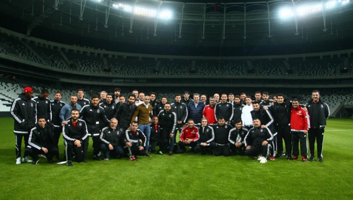 Futbol Takımımız Vodafone Arena’yı Gezdi