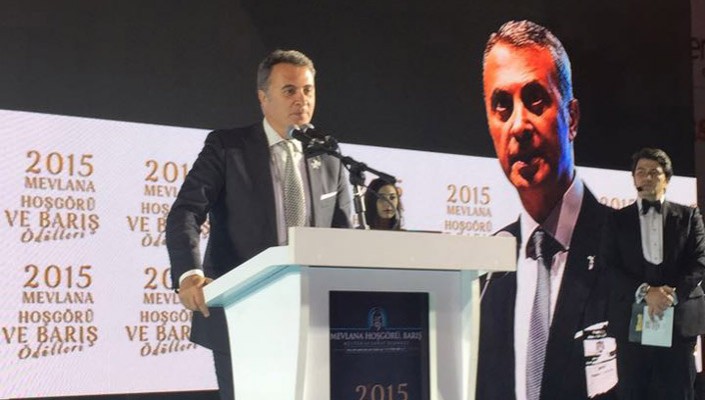 Başkanımız Fikret Orman, Mevlana Hoşgörü ve Barış Ödülüne Layık Görüldü