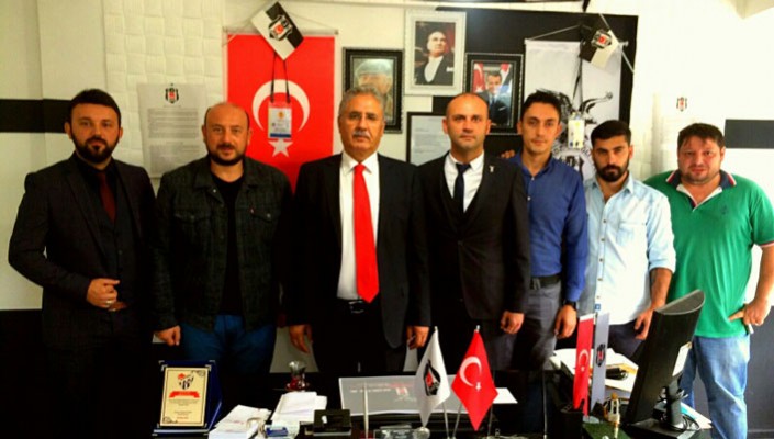 Karadeniz Ereğli Kaymakamı Nazım Madenoğlu’ndan, Beşiktaş Karadeniz Ereğli Derneği'ne Ziyaret