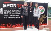 Havvanur Yıldırım, Çekiç Atma’da Türkiye Şampiyonu Oldu