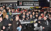 İki Tır Dolusu Yardım Malzemesi, Vodafone Park’tan Deprem Bölgesine Hareket Etti