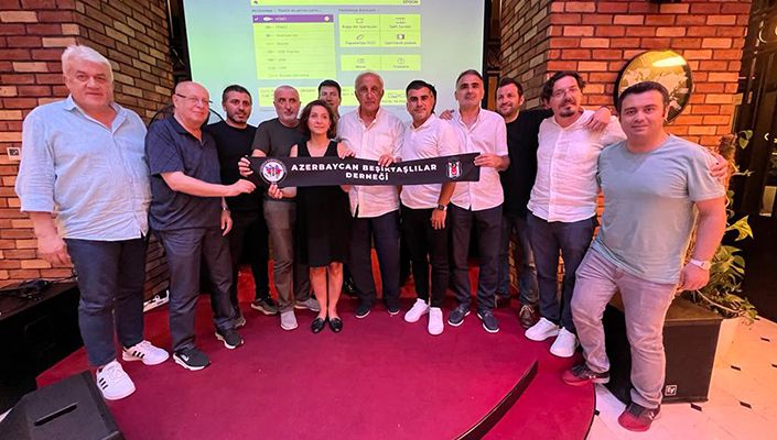 İkinci Başkanımız Engin Baltacı, Azerbaycanlı Beşiktaşlılarla Buluştu