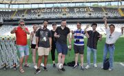 English sports press visits Beşiktaş Vodafone Park