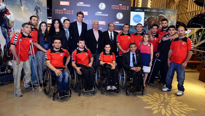 Beşiktaş RMK Marine Takımımız Iron Man 3 Filmini İzledi