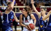 In Women’s Super League Day 15 game, Beşiktaş TRC İnşaat edged past İzmit Bld.Spor. 85-81 on the road