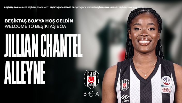 Jillian Chantel Alleyne Beşiktaş BOA’da