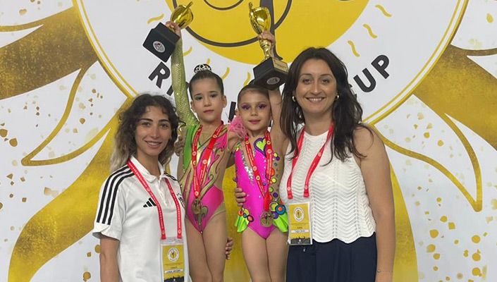 Jimnastik Takımımızın Sporcularından 3 Birincilik 3 İkincilik 1 Üçüncülük