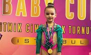 Jimnastikçimiz Berra Gürsoy, Baby Cup Türkiye Ulusal Yarışması’nda Altın Madalya Kazandı