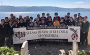 Kabataş Beşiktaşlılar Derneği ve Kabataş Lisesi Öğrencileri Şeref Bey’i Andı