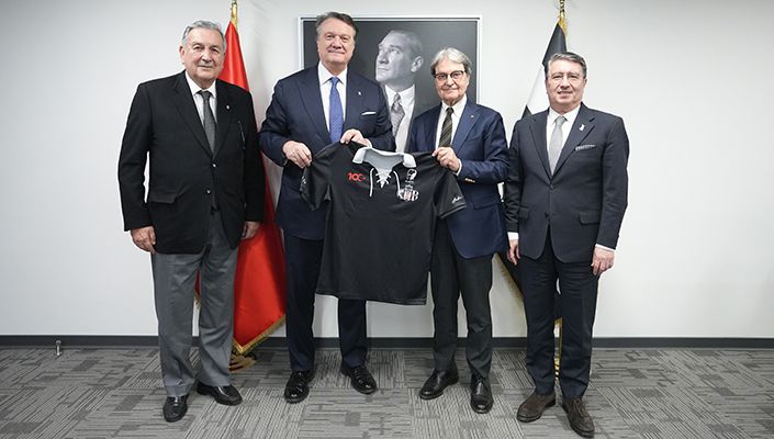 Kabataş Erkek Lisesi Eğitim Vakfı Başkanı Ahmet Çağlar’dan Kulübümüze Ziyaret