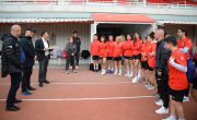 Kadın Futbol ve Spor Okulları Direktörümüz Necmettin Çelikhan’dan Karadeniz Ereğli Belediye Spor Antrenmanına Ziyaret