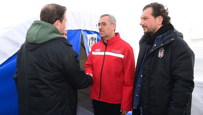 Kahramanmaraş Büyükşehir Belediye Başkanı Hayrettin Güngör’den Çadır Kentimize Ziyaret