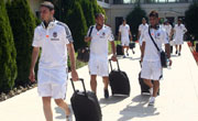 Football team fly to Austria for pre-season training