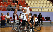Wheelchair basketball kicks off playoffs with solid win