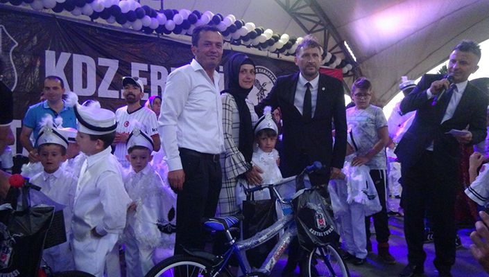 Karadeniz Ereğli Beşiktaş Taraftarları Derneği’nden Sünnet Şöleni