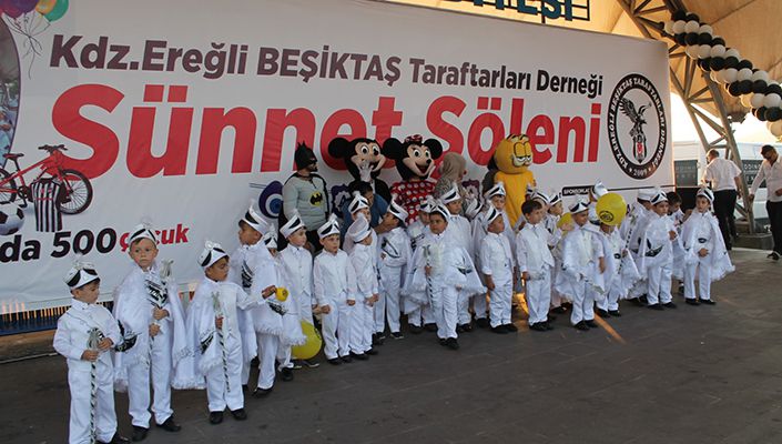 Kdz. Ereğli Beşiktaş Taraftarları Derneği Geleneksel Sünnet Şöleni Yapıldı