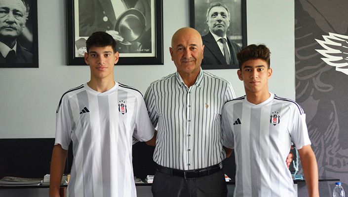 Kıvanç Kocamanoğlu ile Korkmaz Kahraman, Futbol Akademimize Dahil Oldular