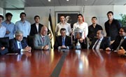 Turkish Cup winners visit Beşiktaş JK Board