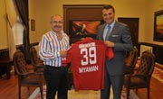 Kırklareli Valisi’ne Ziyaret