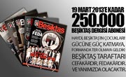 Beşiktaş Dergisi’nden Taraftarlarımıza Teşekkür
