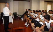 Futbolcularımıza Brifing Verildi