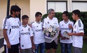 Depremzedelerden Takımımıza Ziyaret