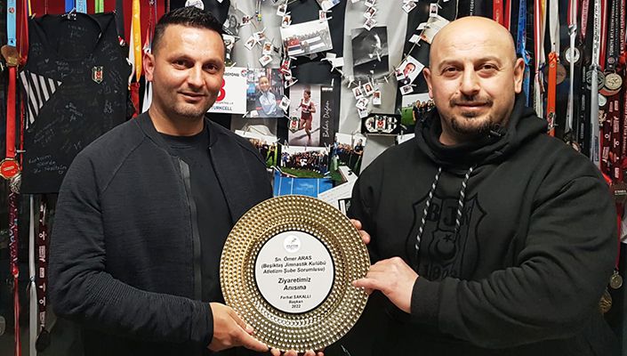 KKTC Atletizm Federasyonu Başkanı Ferhat Sakallı’dan Kulübümüze Ziyaret