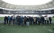 Children under protection were hosted at Beşiktaş Tüpraş Stadium