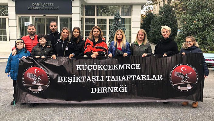 Küçükçekmece Beşiktaşlı Taraftarlar Derneği’nden Anlamlı Ziyaret