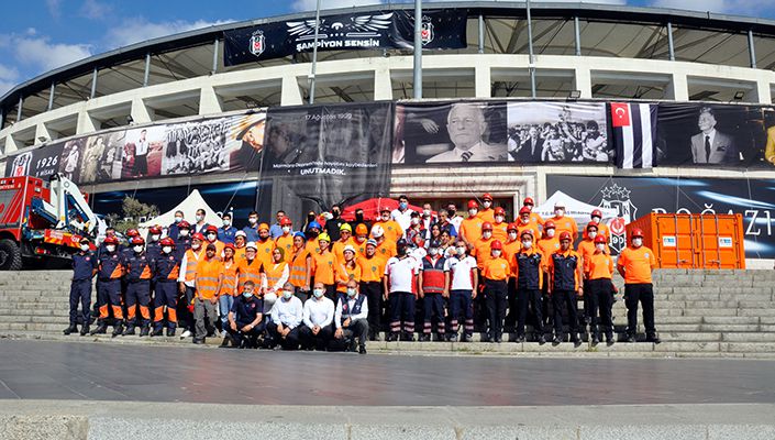 Kulübümüz 17 Ağustos’u Anmak İçin Düzenlenen Tatbikata Destek Oldu