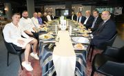 Kulübümüzden UEFA ile KF Tirana Heyetlerine Dostluk Yemeği
