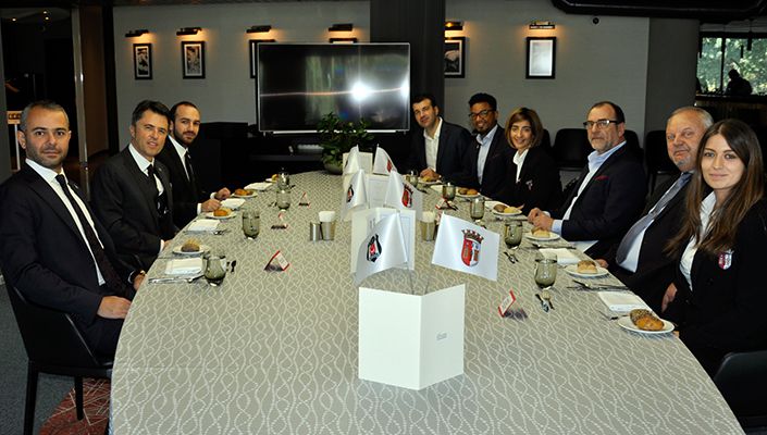 Kulübümüzden UEFA ve Braga Heyetlerine Dostluk Yemeği