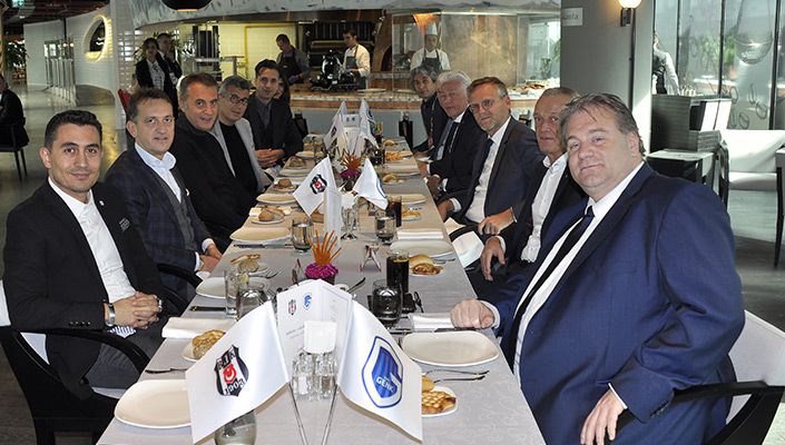 Kulübümüzden UEFA ve Genk Heyetlerine Dostluk Yemeği