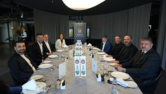 Kulübümüzden UEFA ve Kauno Zalgiris Heyetlerine Dostluk Yemeği