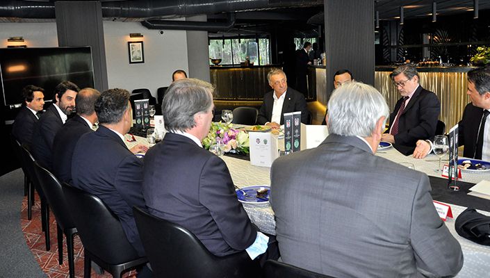 Kulübümüzden UEFA ve Sporting CP Heyetlerine Dostluk Yemeği