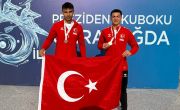 Kürek Takımımızın Sporcuları Emir Yasin Erdağ ile Emir Öztan Azerbaycan Cumhurbaşkanlığı Kupası’nda İkinci Oldu
